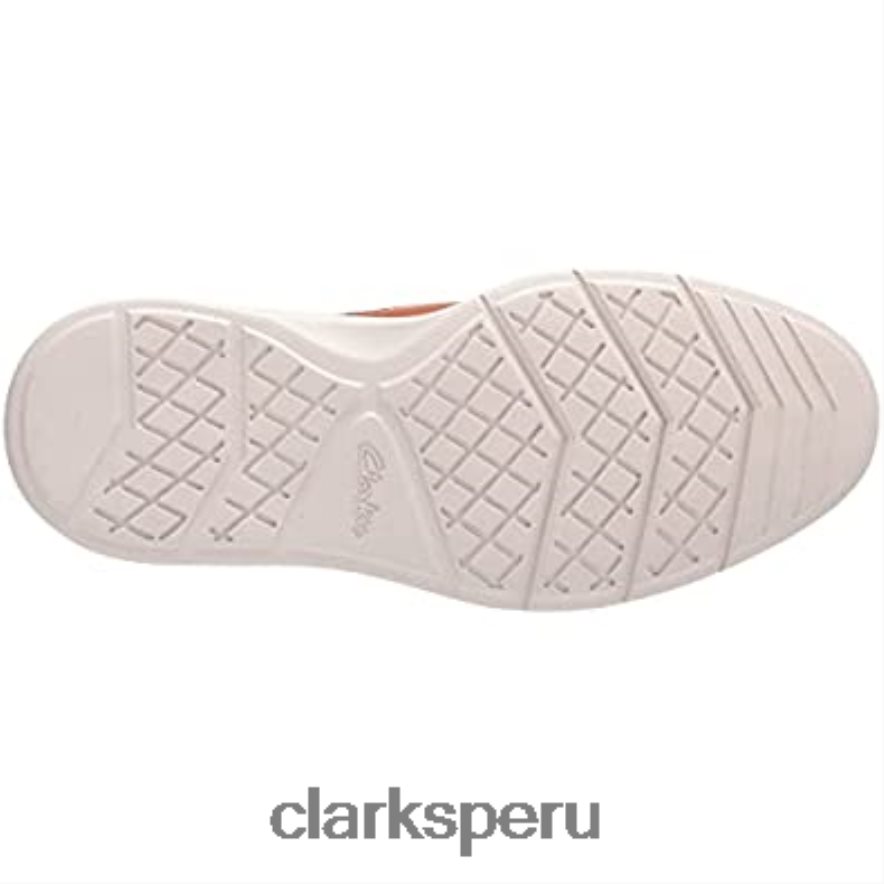 Clarks Dennet Low Oxford de cuero color canela oscuro para hombre hombres Clarks 40N4LX2534 cuero bronceado oscuro