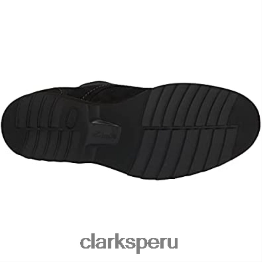 Clarks Fallhill Plaoxford Nubuck negro para hombre hombres Clarks 40N4LX1026 nubuck negro
