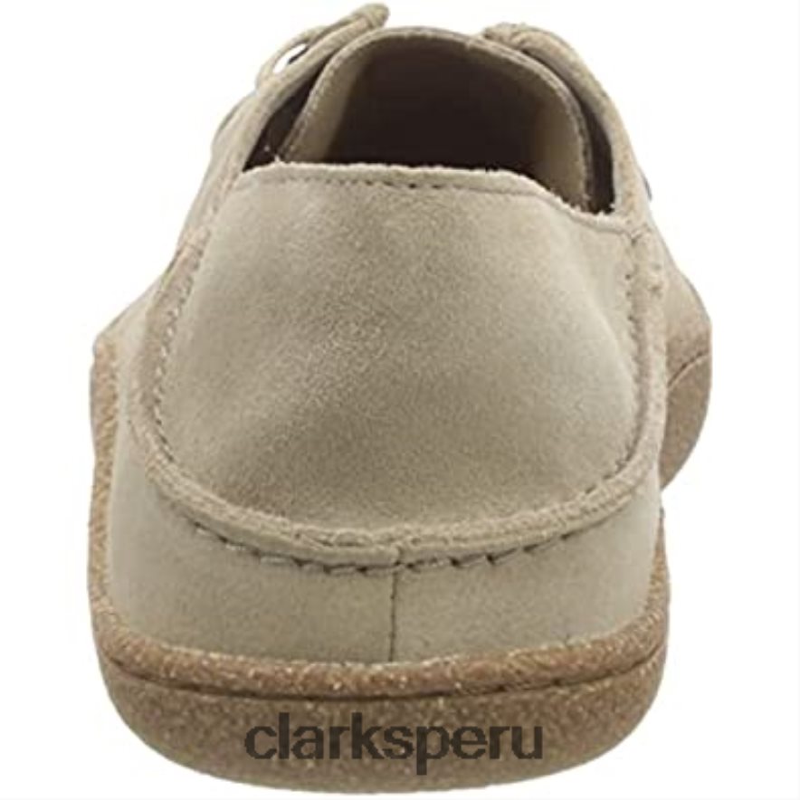 Clarks Piltonwallabee Oxford de gamuza color arena para hombre hombres Clarks 40N4LX787 gamuza arena