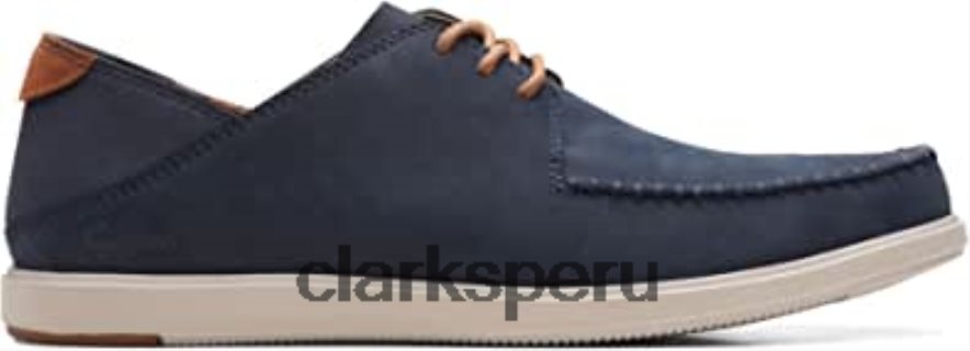 Clarks azul marino nubuck bratton tie oxford para hombre hombres Clarks 40N4LX953 nubuck azul marino