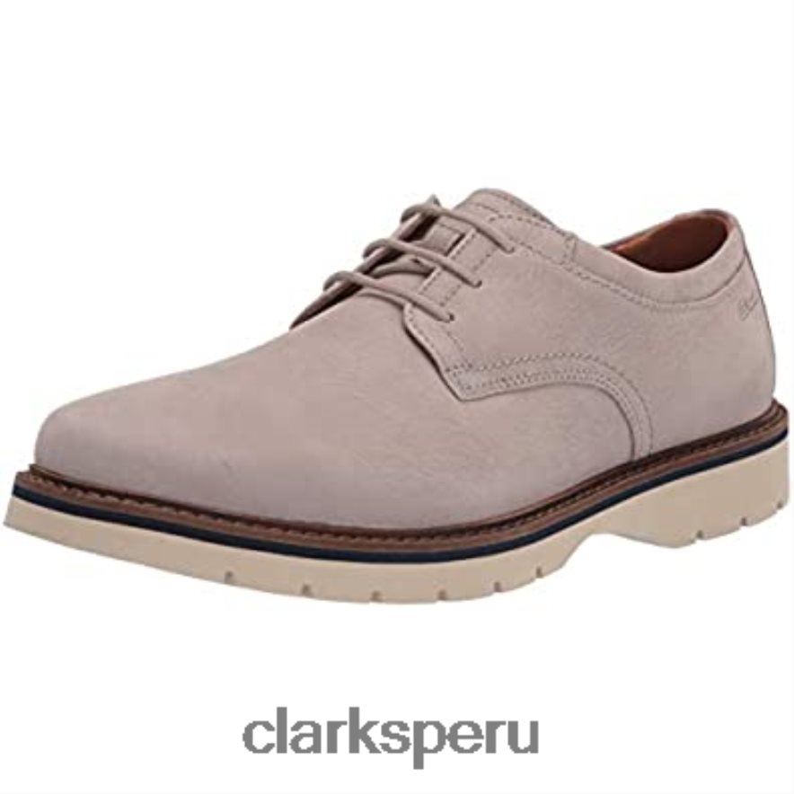 bayhill plaoxford clarks piedra nubuck para hombre hombres Clarks 40N4LX1679 nubuck de piedra