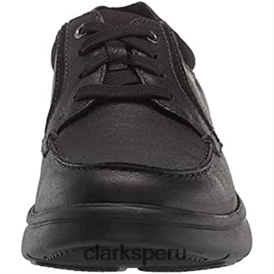 bradley vibe oxford clarks negro de cuero caído para hombre hombres Clarks 40N4LX1917 cuero negro caído