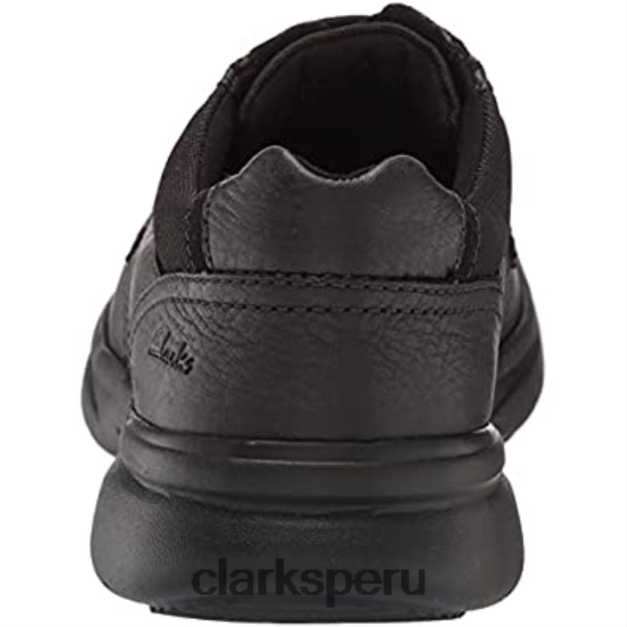 bradley vibe oxford clarks negro de cuero caído para hombre hombres Clarks 40N4LX1917 cuero negro caído