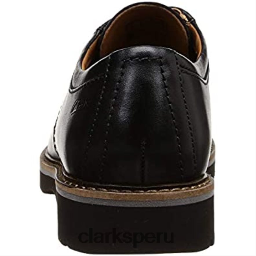 clarks bayhill plaoxford hombre cuero negro hombres Clarks 40N4LX2351 cuero negro