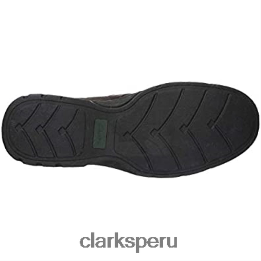 clarks de cuero aceitoso marrón espace oxford para hombre hombres Clarks 40N4LX574 cuero aceitoso marrón