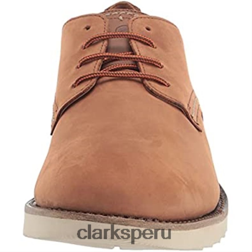 clarks fallhill plaoxford tostado oscuro nubuck para hombre hombres Clarks 40N4LX2110 nubuck bronceado oscuro