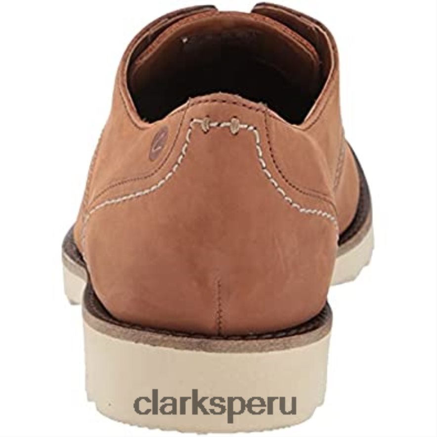 clarks fallhill plaoxford tostado oscuro nubuck para hombre hombres Clarks 40N4LX2110 nubuck bronceado oscuro