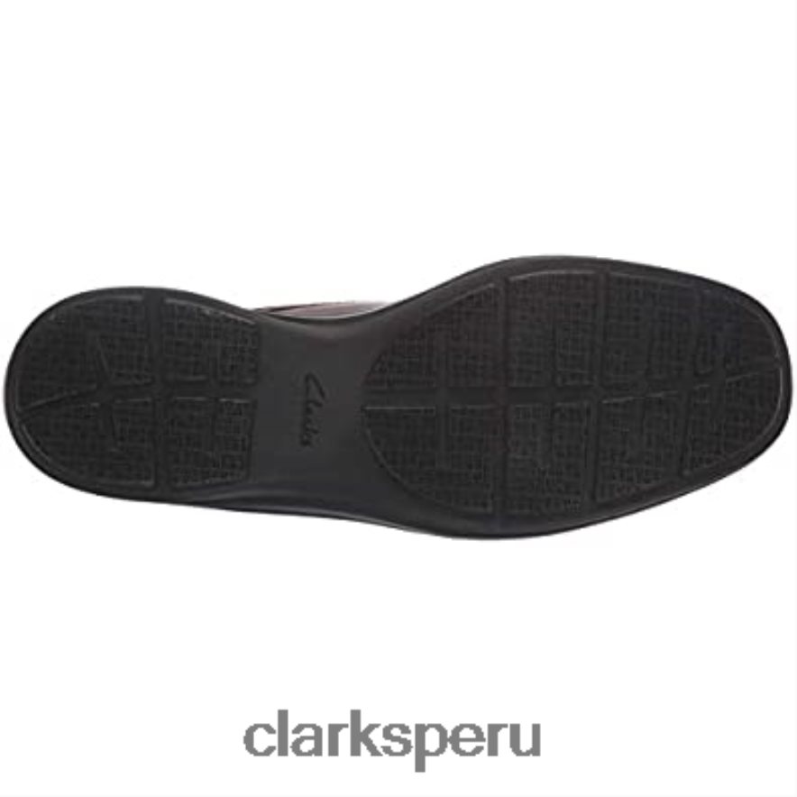 clarks kempton run oxford de cuero tostado para hombre hombres Clarks 40N4LX2532 cuero marrón