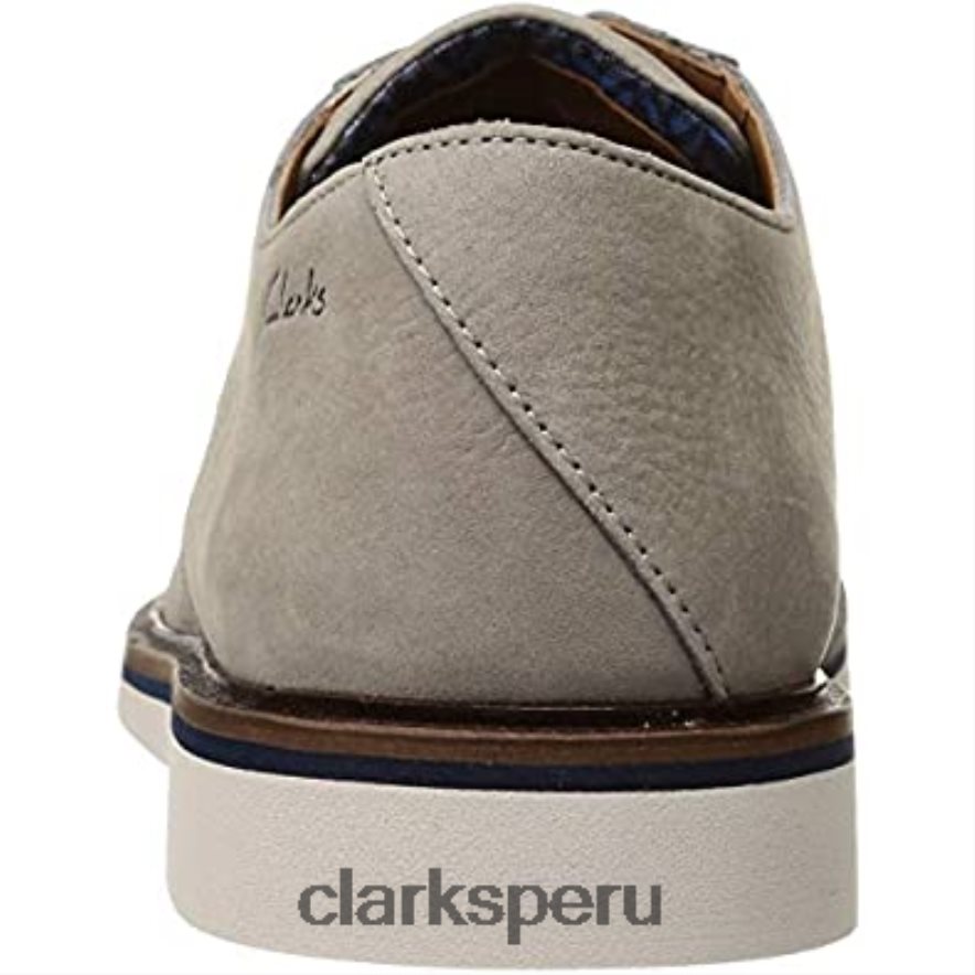 clarks malwood plaoxford gris hombre hombres Clarks 40N4LX1873 gris