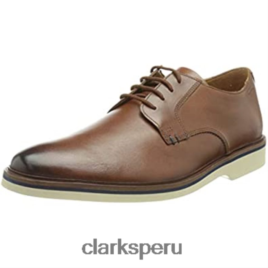 clarks malwood plaoxford marrón hombre hombres Clarks 40N4LX1914 marrón