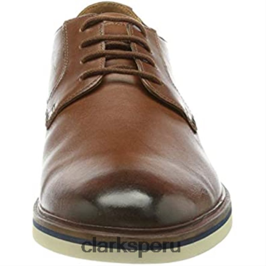 clarks malwood plaoxford marrón hombre hombres Clarks 40N4LX1914 marrón