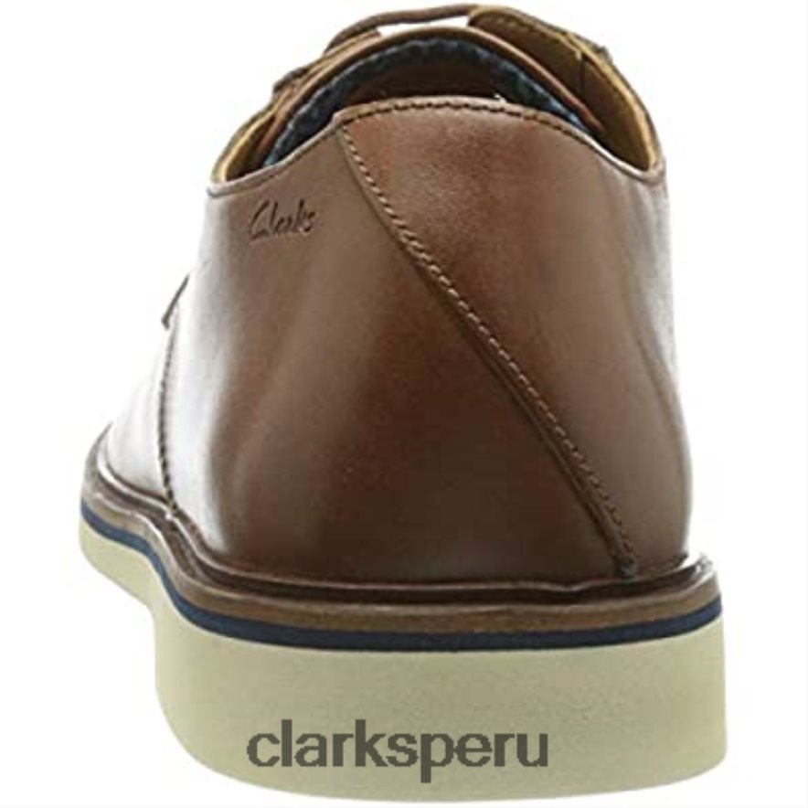 clarks malwood plaoxford marrón hombre hombres Clarks 40N4LX1914 marrón