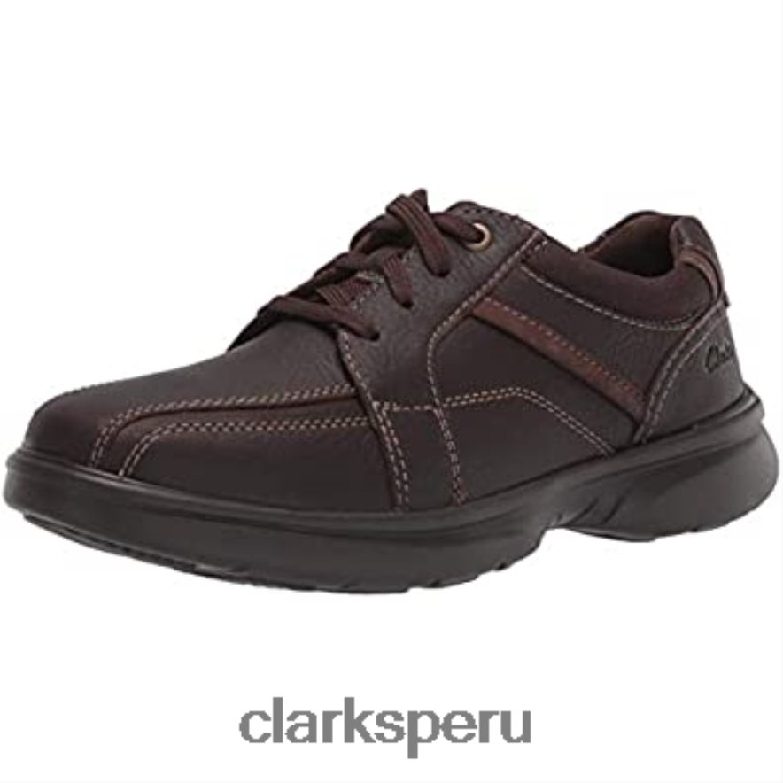 clarks oxford bradley walk de cuero caído para hombre hombres Clarks 40N4LX1668
