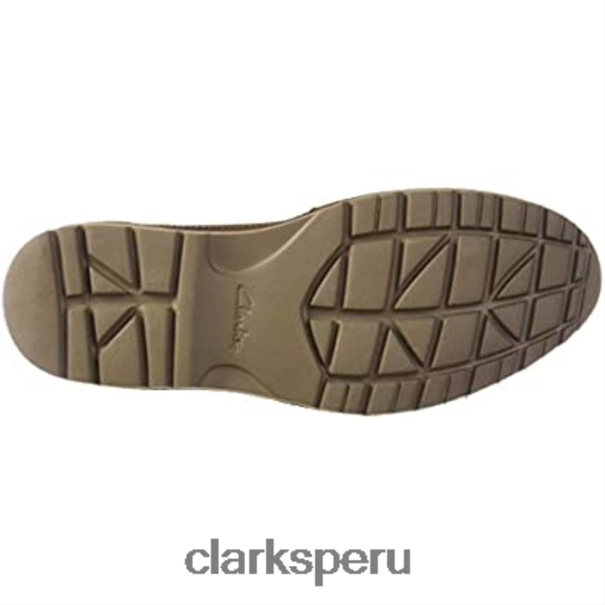 clarks vargo plaoxford de cuero tostado oscuro para hombre hombres Clarks 40N4LX1051 cuero bronceado oscuro