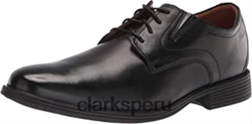 clarks whiddon plaoxford hombre cuero negro hombres Clarks 40N4LX1077 cuero negro