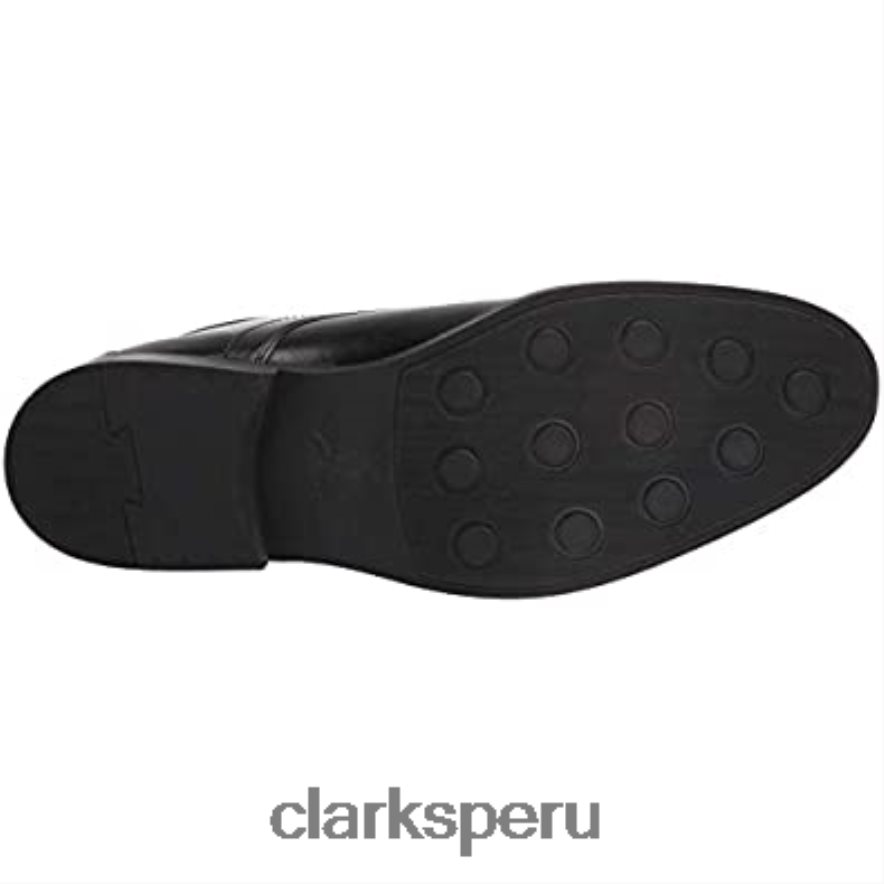 clarks whiddon plaoxford hombre cuero negro hombres Clarks 40N4LX1077 cuero negro
