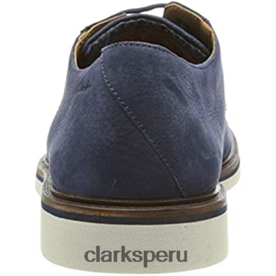zapatos clarks malwood plaoxford azules para hombre hombres Clarks 40N4LX1513 azul