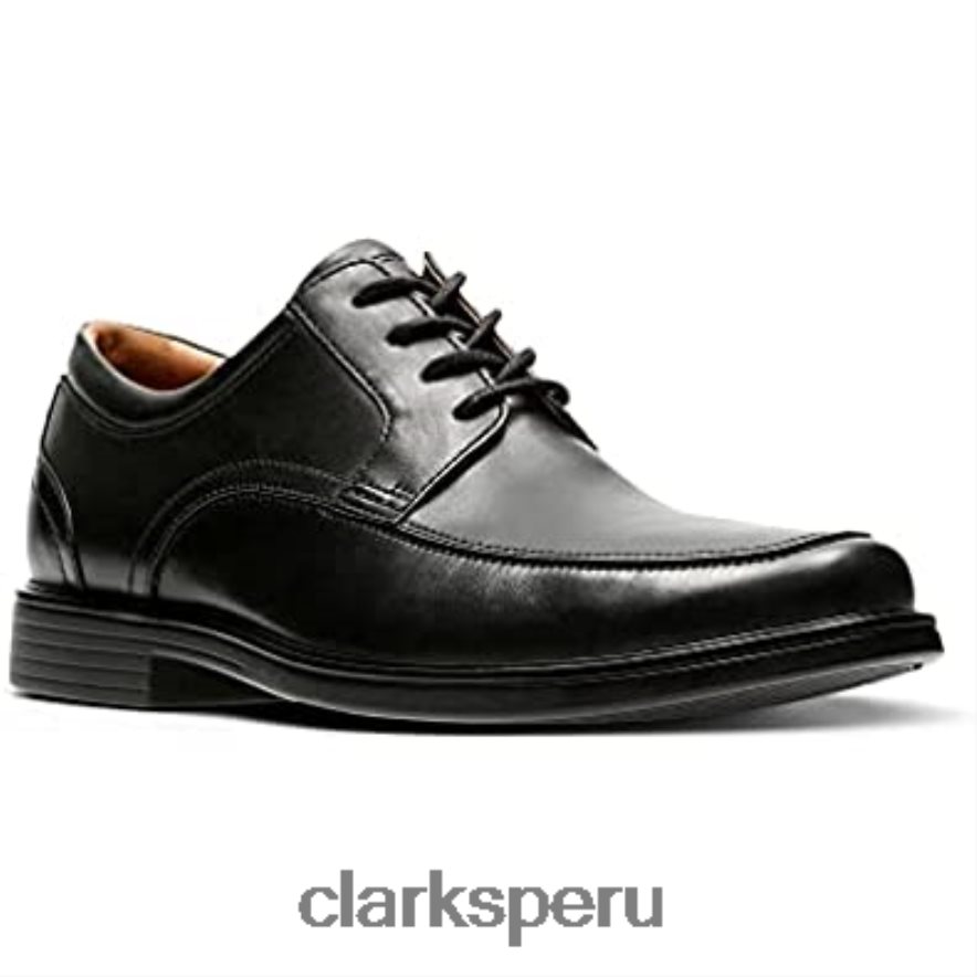 zapatos clarks un aldric park de cuero negro para hombre hombres Clarks 40N4LX777