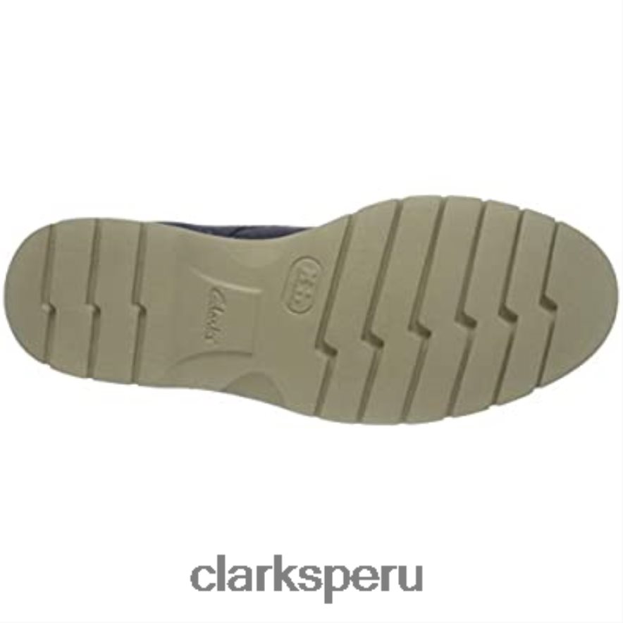 zapatos planos bayhill plaoxford clarks nobuck azul oscuro para hombre hombres Clarks 40N4LX583 nubuck azul oscuro