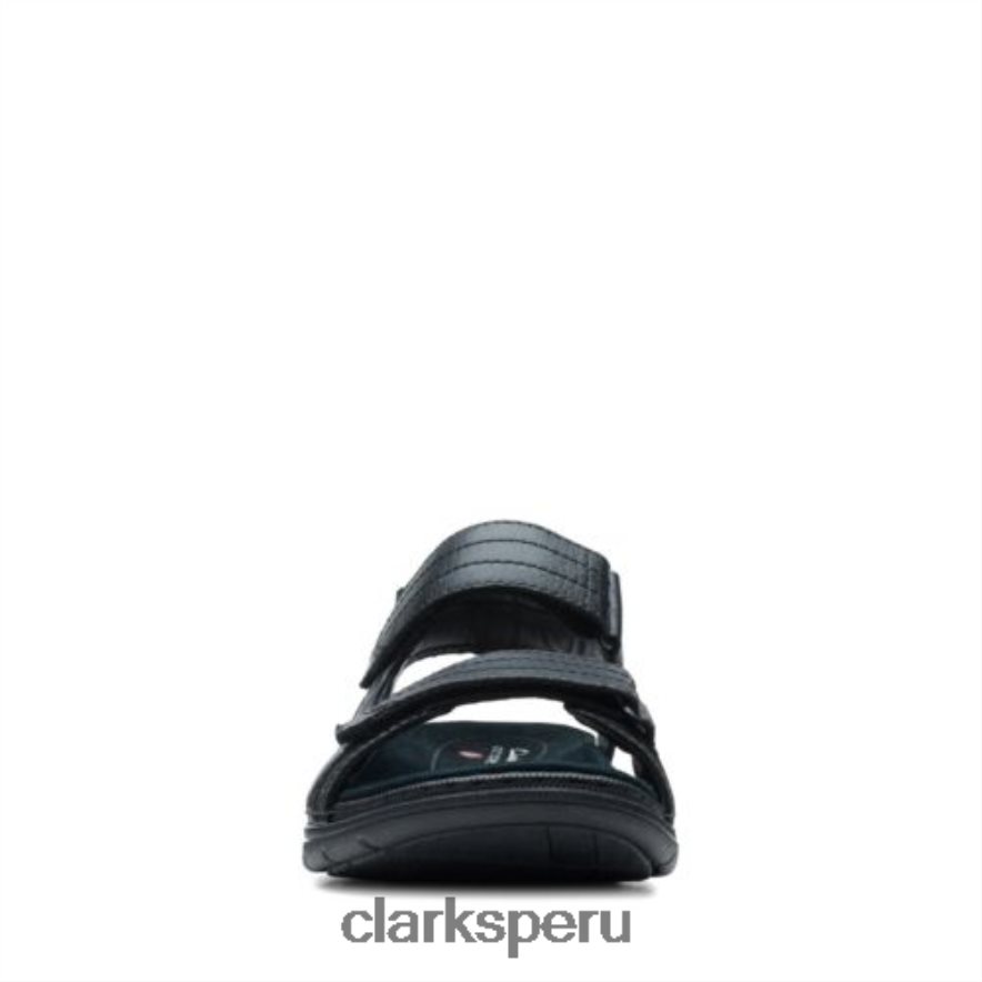Clarks Nature Trek de cuero negro. hombres Clarks 40N4LX4420 cuero negro