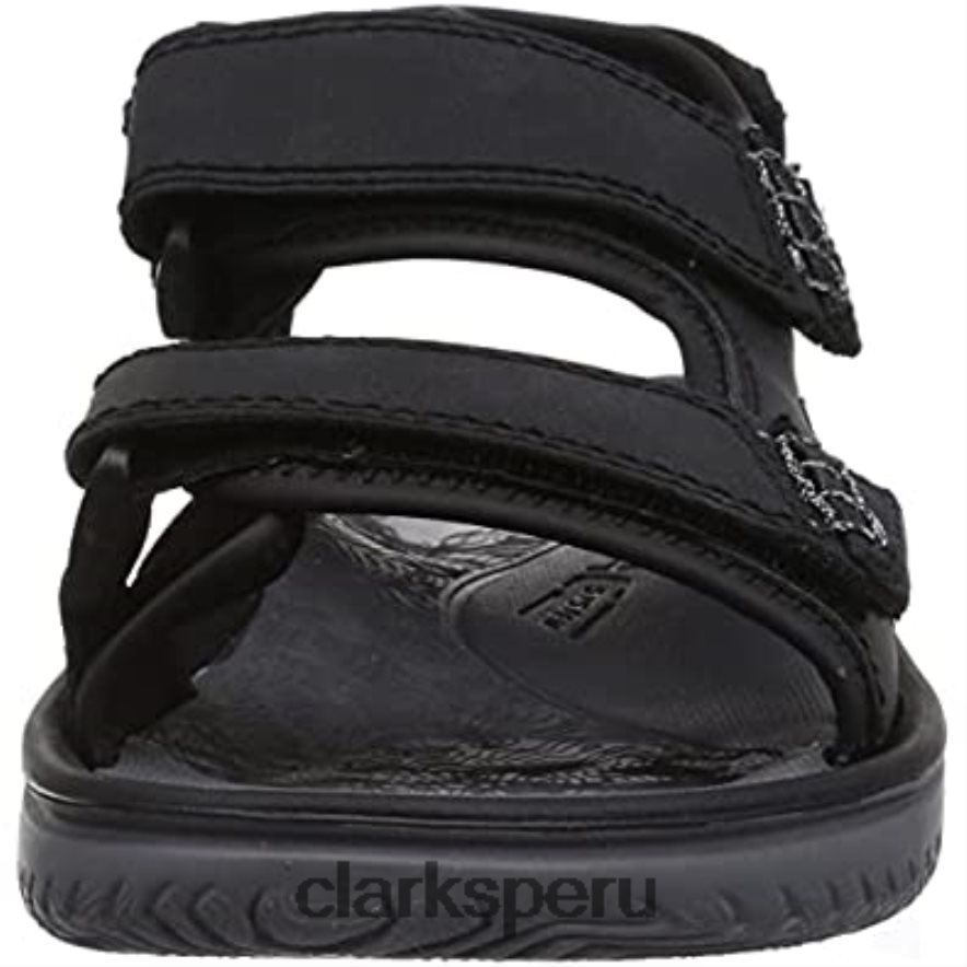 Sandalia clarks wesley bay negra para hombre hombres Clarks 40N4LX273 negro