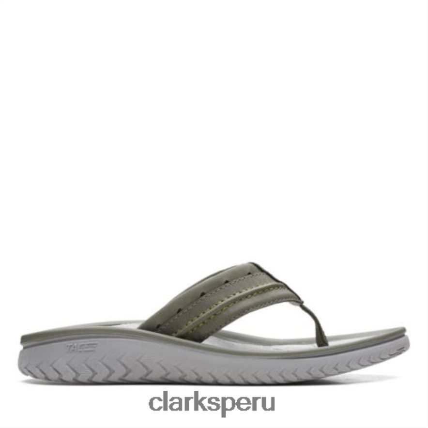 clarks oliva wesley post hombres Clarks 40N4LX4416 aceituna