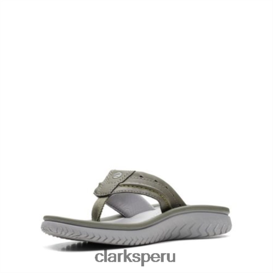 clarks oliva wesley post hombres Clarks 40N4LX4416 aceituna