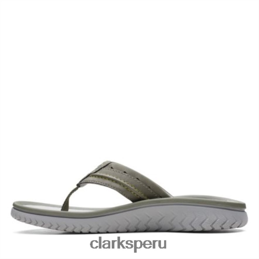 clarks oliva wesley post hombres Clarks 40N4LX4416 aceituna