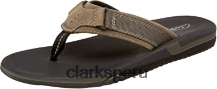 sandalia stoli hombre clarks oliva hombres Clarks 40N4LX2294 aceituna