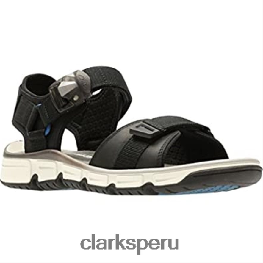 sandalias clarks explore part para hombre negro hombres Clarks 40N4LX2642 negro