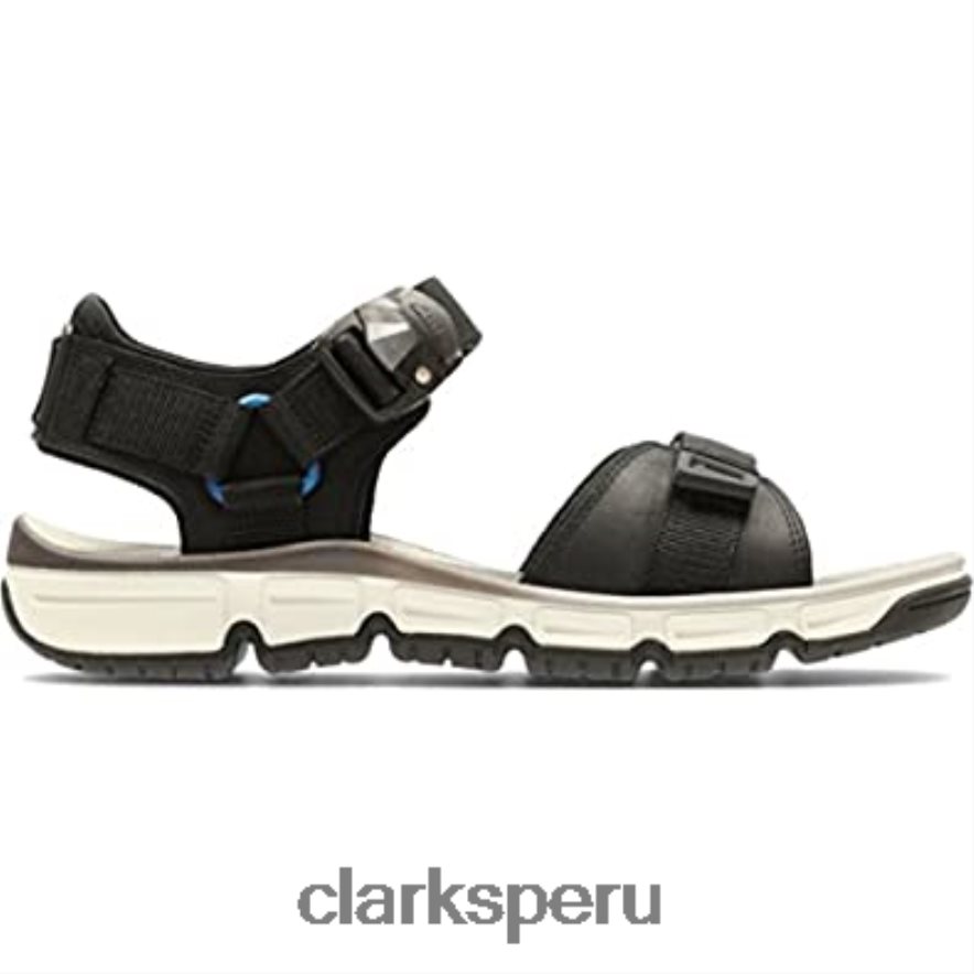sandalias clarks explore part para hombre negro hombres Clarks 40N4LX2642 negro