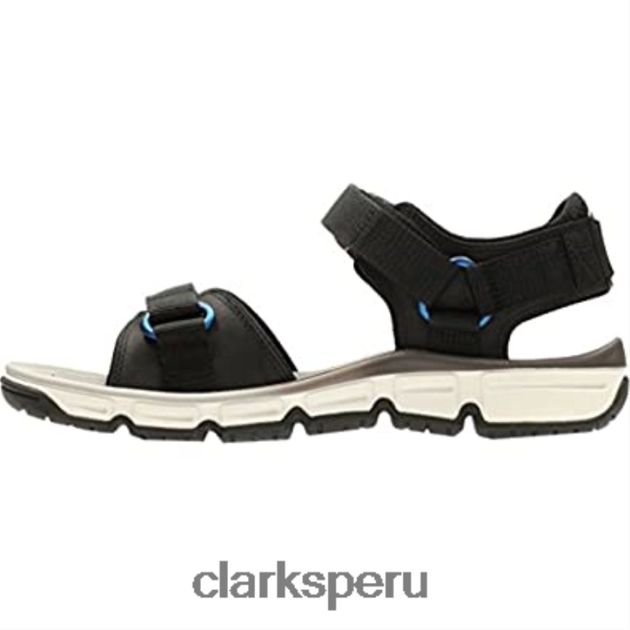 sandalias clarks explore part para hombre negro hombres Clarks 40N4LX2642 negro