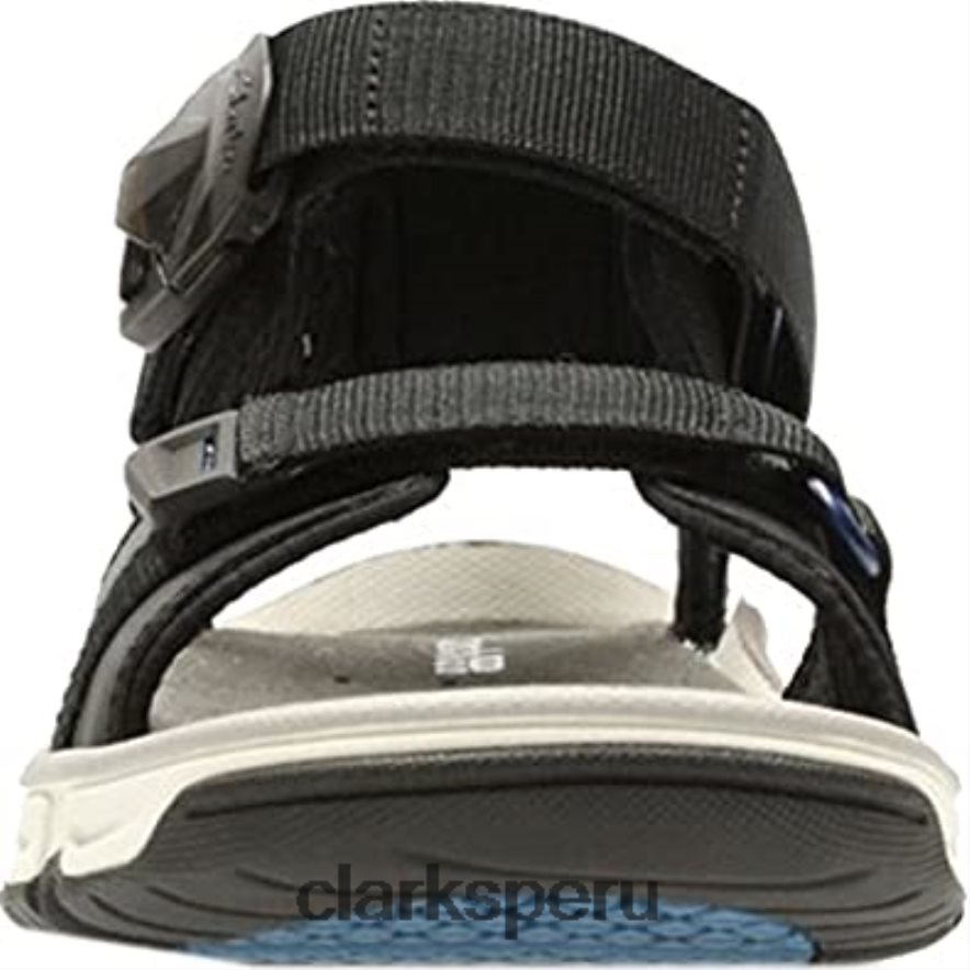 sandalias clarks explore part para hombre negro hombres Clarks 40N4LX2642 negro
