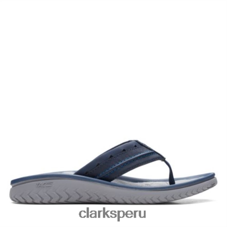wesley post clarks azul marino hombres Clarks 40N4LX4415 Armada
