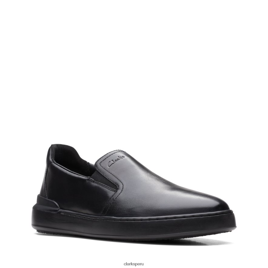 clarks corte lite de cuero negro hombres Clarks 40N4LX3702 cuero negro