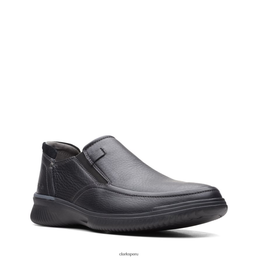 clarks donaway de cuero negro hombres Clarks 40N4LX3532 cuero negro