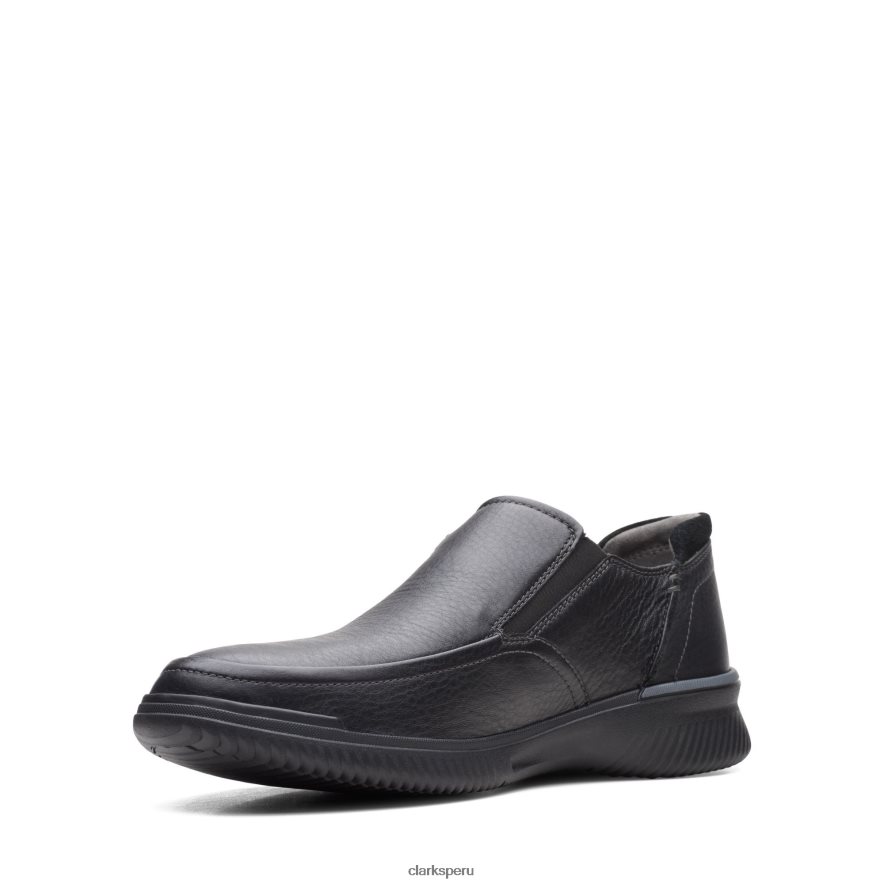 clarks donaway de cuero negro hombres Clarks 40N4LX3532 cuero negro