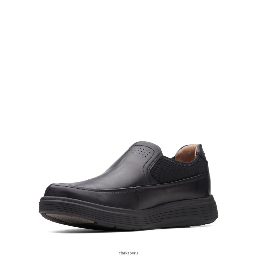 clarks un abode go de cuero negro hombres Clarks 40N4LX3556 cuero negro