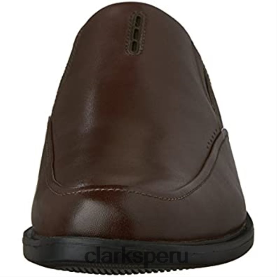 hombre unbizley lane vestido sin cordones de cuero oxfords clarks marrón hombres Clarks 40N4LX741 marrón