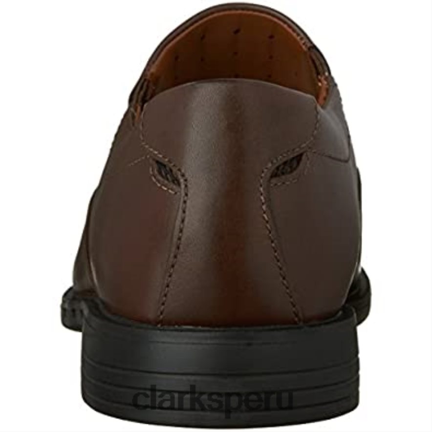 hombre unbizley lane vestido sin cordones de cuero oxfords clarks marrón hombres Clarks 40N4LX741 marrón