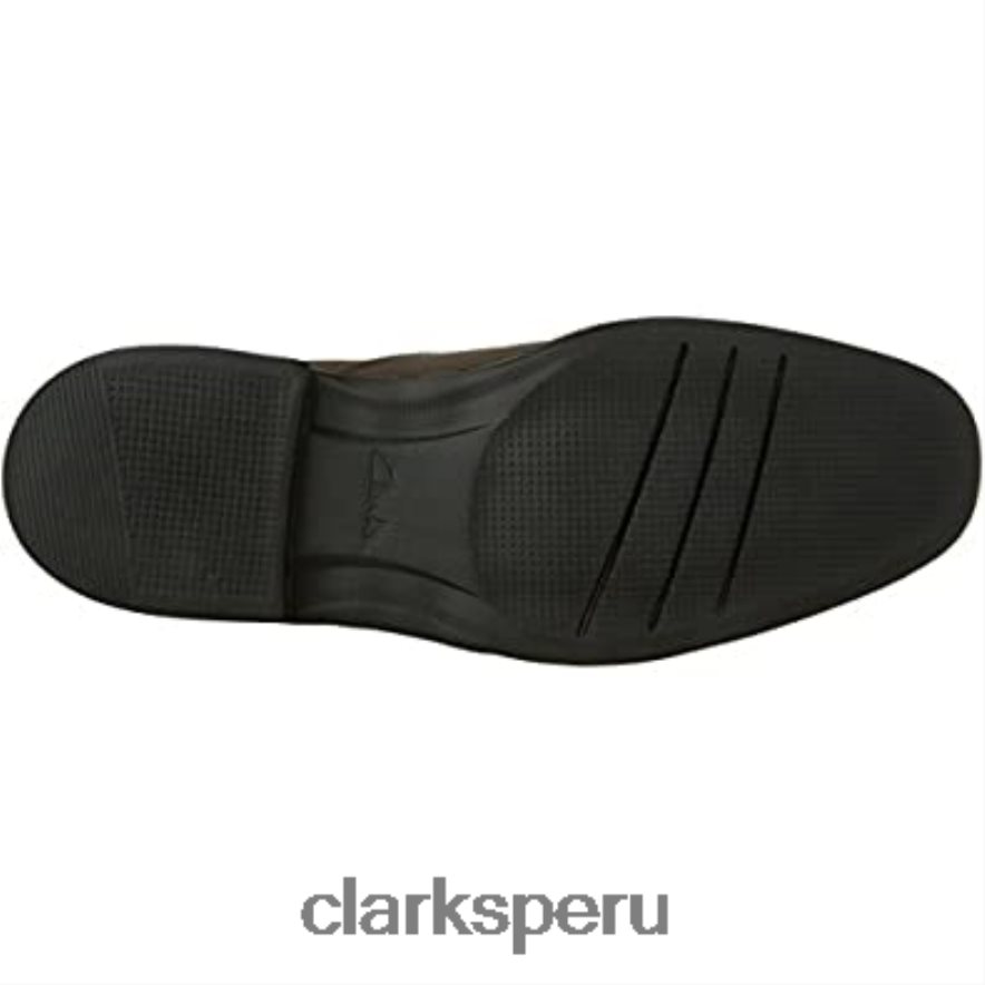 hombre unbizley lane vestido sin cordones de cuero oxfords clarks marrón hombres Clarks 40N4LX741 marrón