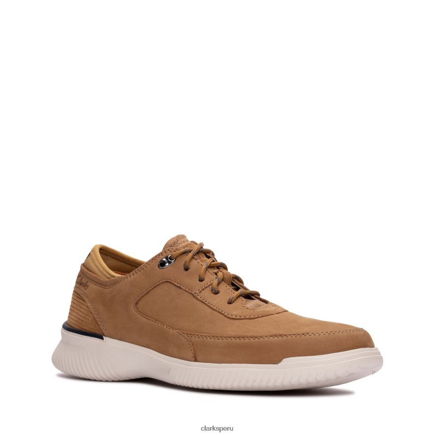 Clarks Donaway Lace nobuk arena oscuro hombres Clarks 40N4LX3763 nubuck arena oscura