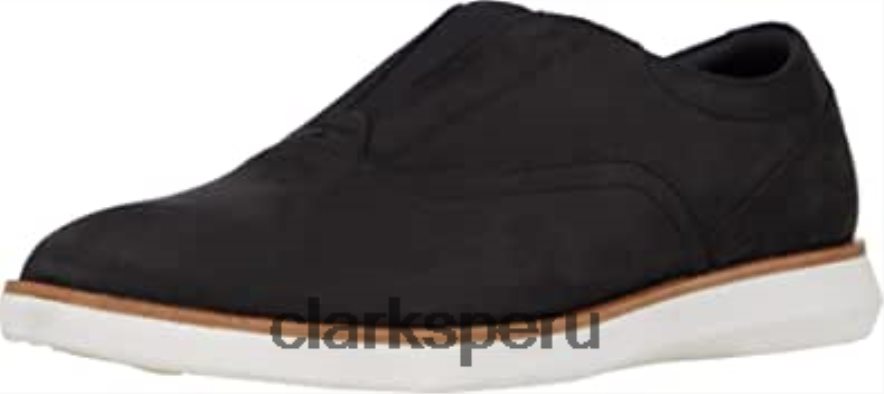 Zapatilla Clarks Banwell Free de nobuk negro para hombre hombres Clarks 40N4LX416 nubuck negro