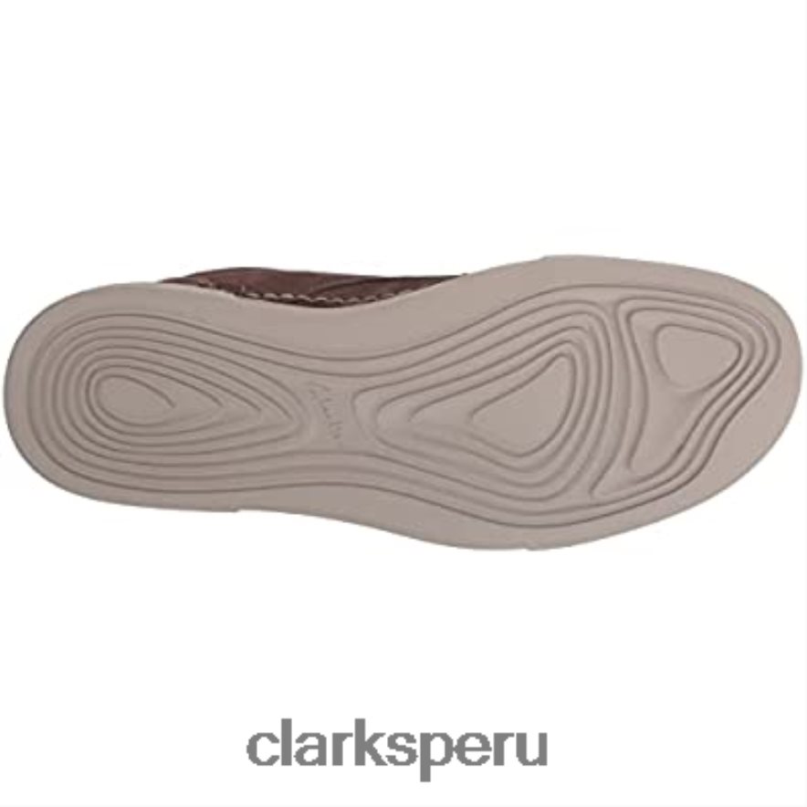 Zapatilla Clarks Gereld de ante color topo para hombre hombres Clarks 40N4LX1059 gamuza color topo
