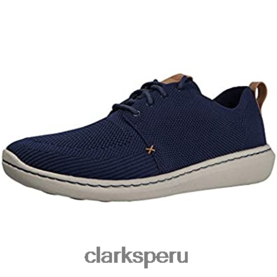 Zapatilla clarks step urban mix de hombre azul marino hombres Clarks 40N4LX2435 azul marino