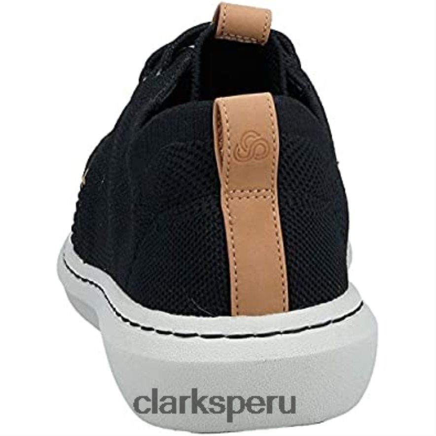 Zapatilla clarks step urban mix de hombre negra hombres Clarks 40N4LX2424 negro