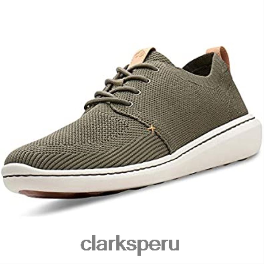 Zapatilla clarks step urban mix de hombre verde caqui hombres Clarks 40N4LX2433 verde caqui