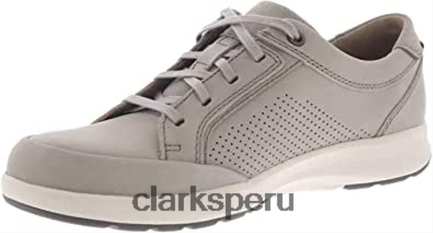 Zapatilla clarks un trail form de nobuk piedra para hombre hombres Clarks 40N4LX99 nubuck de piedra