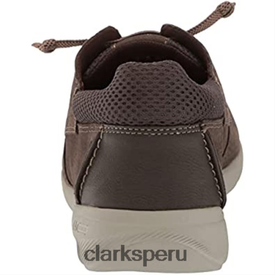 Zapatilla gorwmoc de hombre de nobuk marrón clarks hombres Clarks 40N4LX1838 nubuck marrón