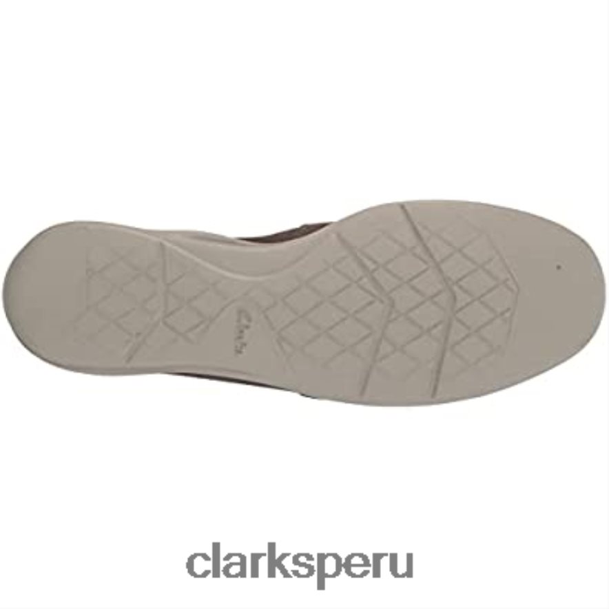 Zapatilla gorwmoc de hombre de nobuk marrón clarks hombres Clarks 40N4LX1838 nubuck marrón